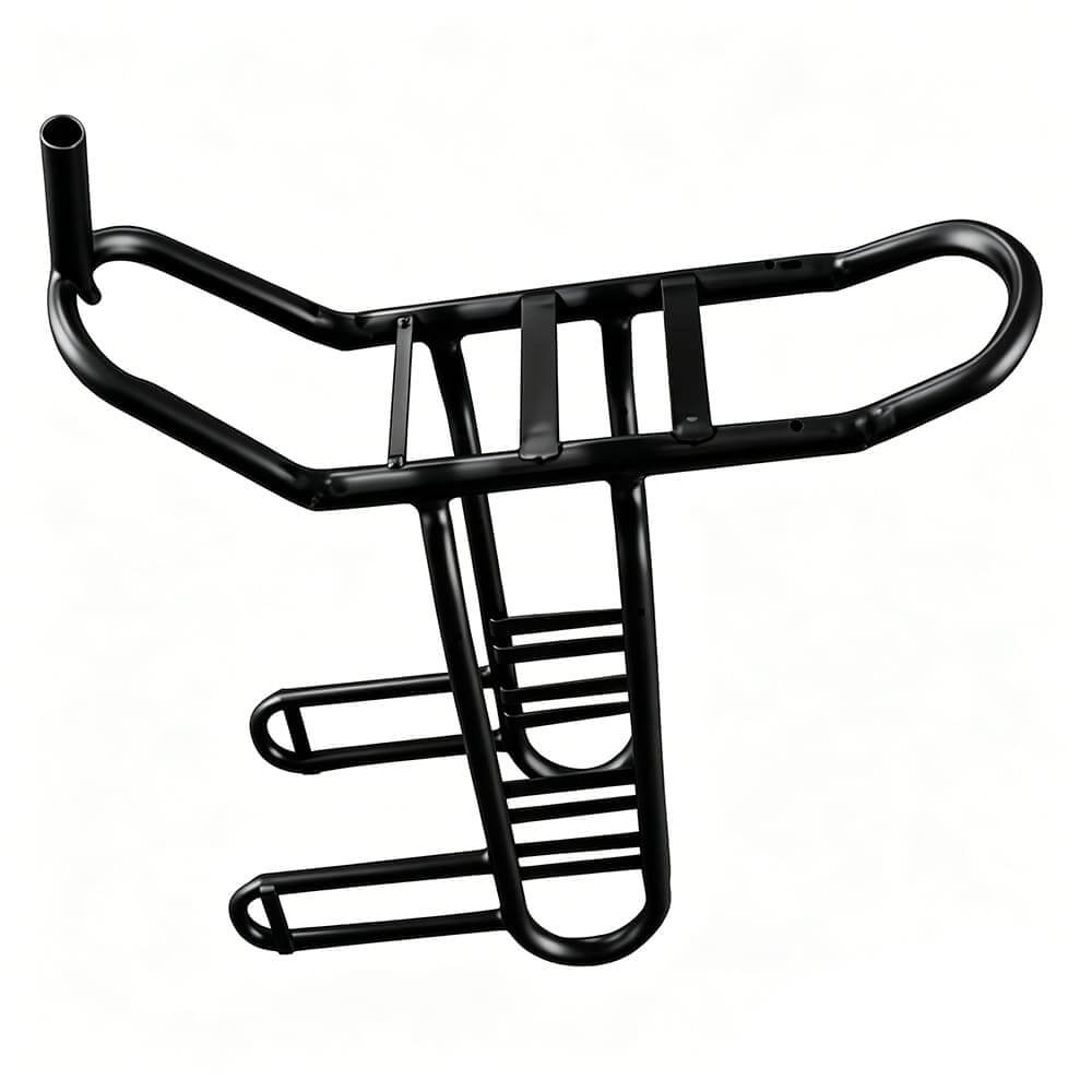Custom black powder coated metal tube unicycle frame, travel & daily commuting transport tubular frame